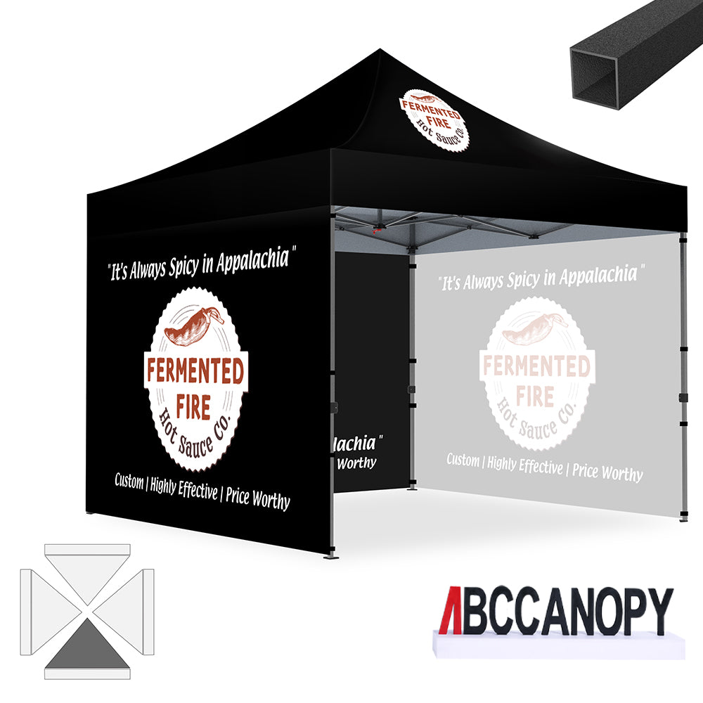 ABCCANOPY Custom Canopy Tent Pop Up Shelter (S1 Nova Base™-Lite) - 10x10, 10x15, 10x20