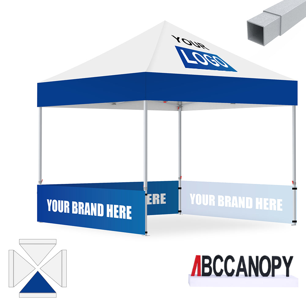 S2 Crux Start™-Core Custom Canopy Tent Square Tube 10x10, 10x15, 10x20