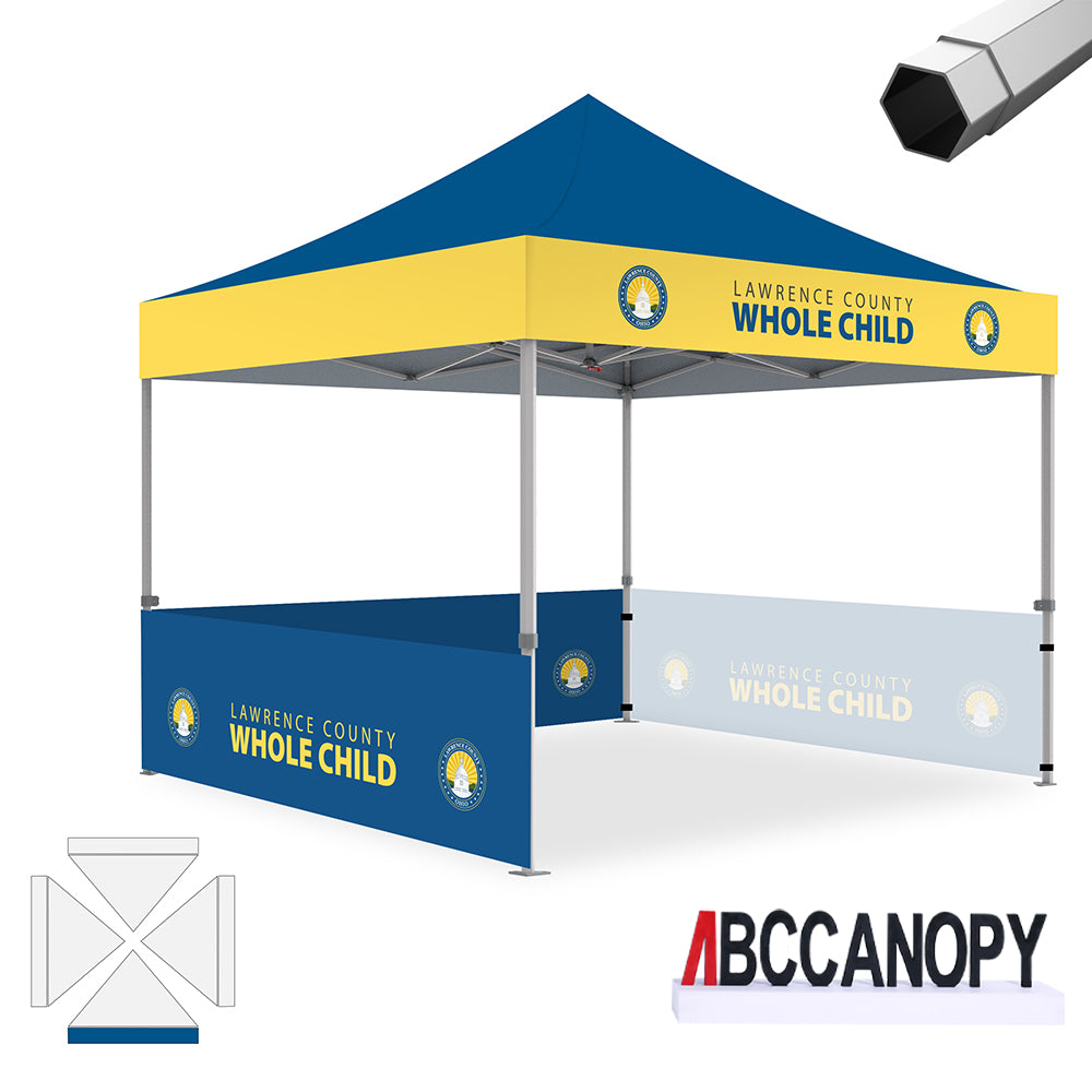 ABCCANOPY 10x10 S1/S2/S3/S4 Professional Super Duty Aluminum Custom Canopy Tent