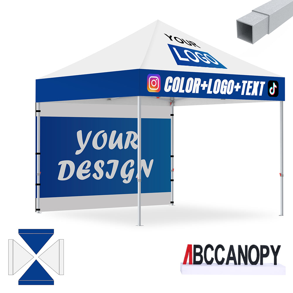 S2 Crux Start™-Core Custom Canopy Tent Square Tube 10x10, 10x15, 10x20
