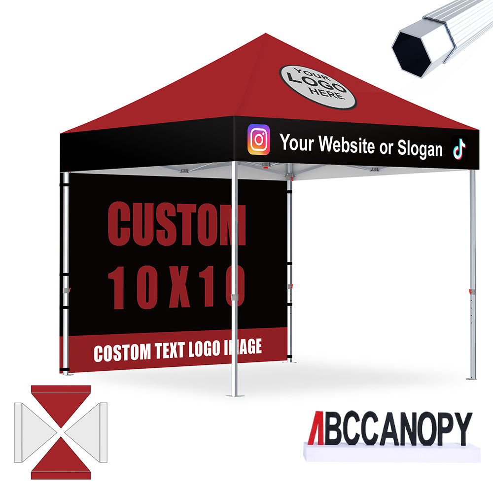S3 BenchMark Brio™ Fort Custom Aluminum Canopy 10x10, 10x15, 10x20