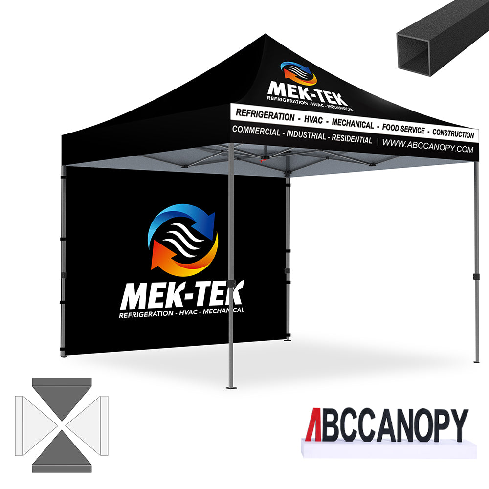 ABCCANOPY Custom Canopy Tent Pop Up Shelter (S1 Nova Base™-Lite) - 10x10, 10x15, 10x20