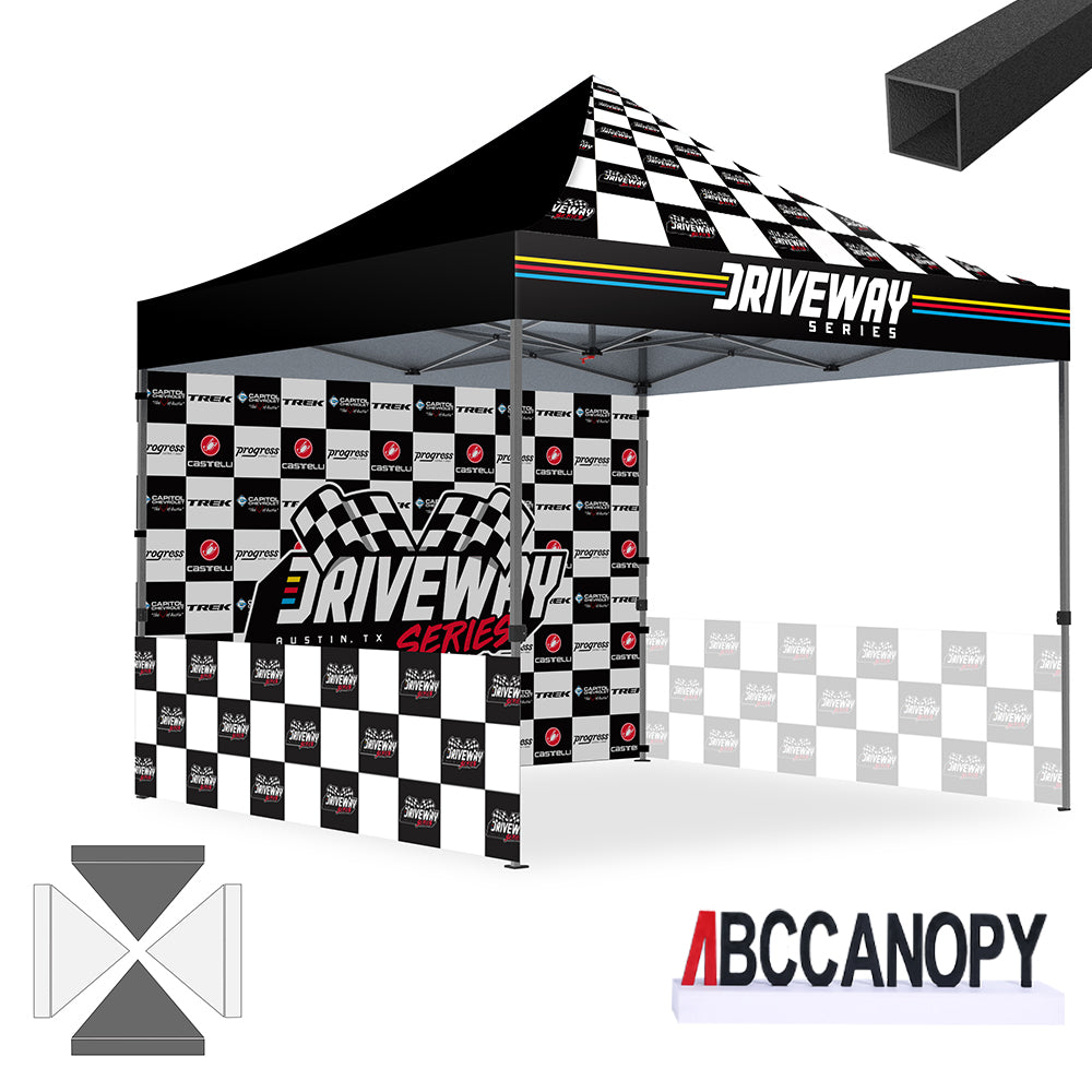 ABCCANOPY Custom Canopy Tent Pop Up Shelter (S1 Nova Base™-Lite) - 10x10, 10x15, 10x20