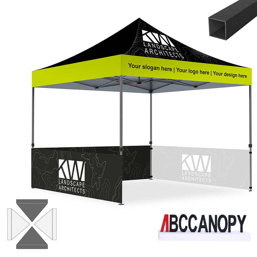 ABCCANOPY 10x10 S1/S2/S3/S4 Professional Super Duty Aluminum Custom Canopy Tent