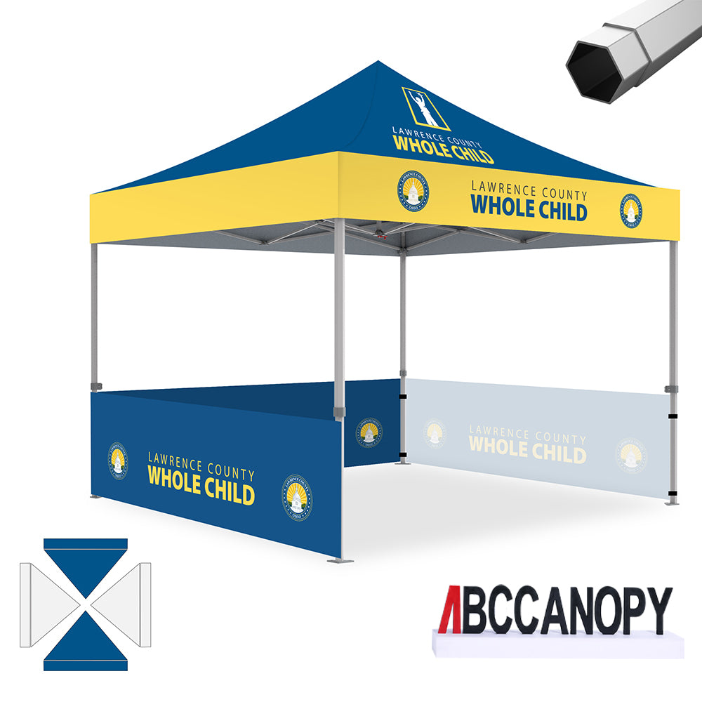 ABCCANOPY 10x10 S1/S2/S3/S4 Professional Super Duty Aluminum Custom Canopy Tent