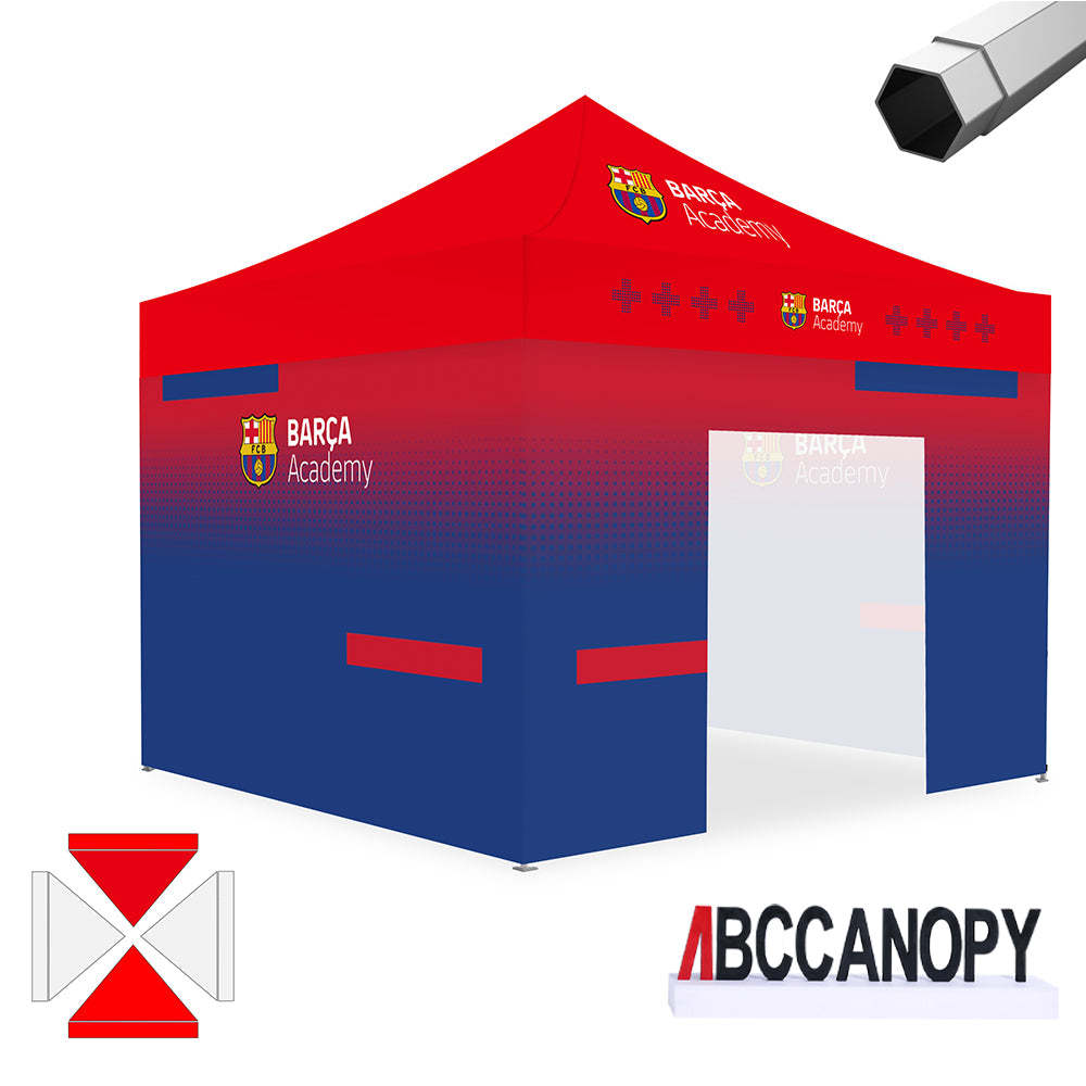 ABCCANOPY Custom Canopy Tent Heavy Duty Pop Up Shelter (S1 Nova Base™-Frame) - 8x8, 10x10, 10x15, 10x20