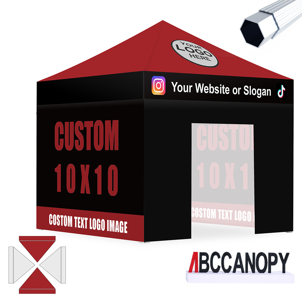 S3 BenchMark Brio™ Fort Custom Aluminum Canopy 10x10, 10x15, 10x20