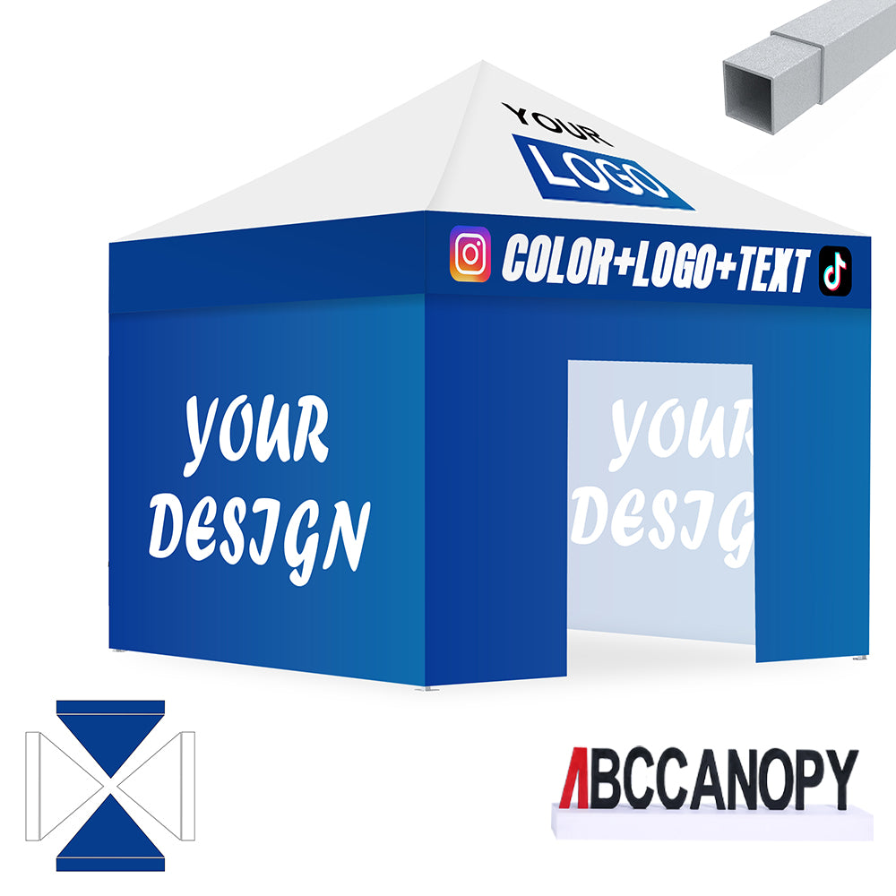S2 Crux Start™-Core Custom Canopy Tent Square Tube 10x10, 10x15, 10x20