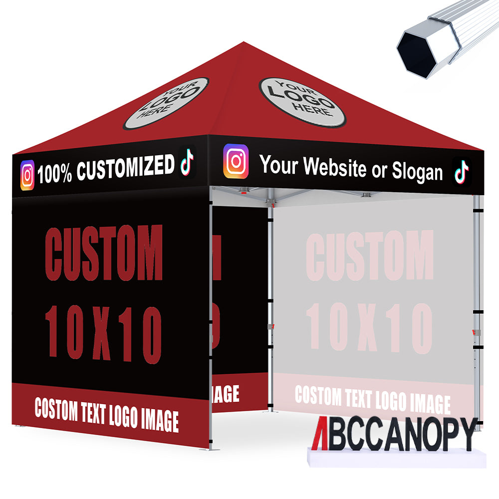 S3 BenchMark Brio™ Fort Custom Aluminum Canopy 10x10