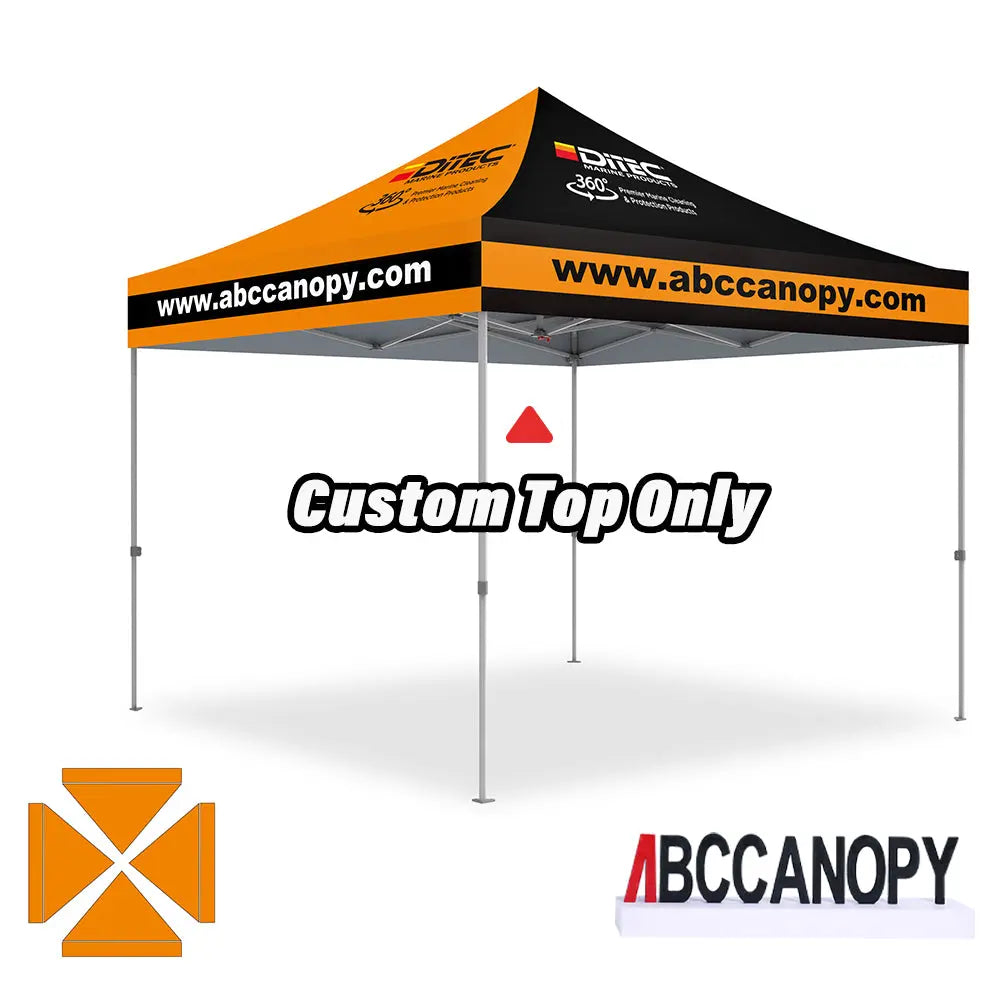 ABCCANOPY Replacement Top Cover for 8x8/10x10/10x15/10x20