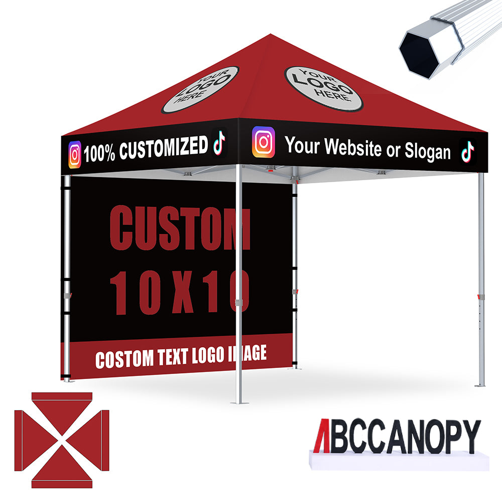 S3 BenchMark Brio™ Fort Custom Aluminum Canopy 10x10, 10x15, 10x20