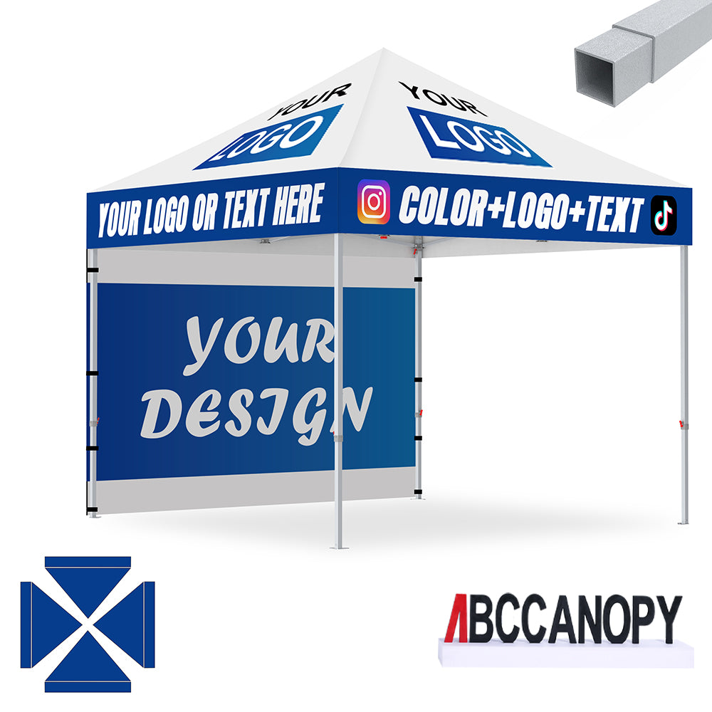 S2 Crux Start™-Core Custom Canopy Tent Square Tube 10x10, 10x15, 10x20