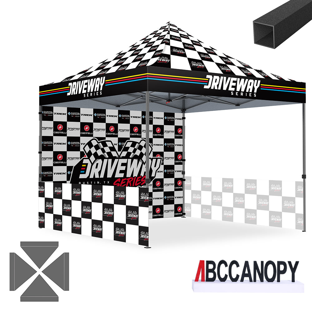ABCCANOPY Custom Canopy Tent Pop Up Shelter (S1 Nova Base™-Lite) - 10x10, 10x15, 10x20