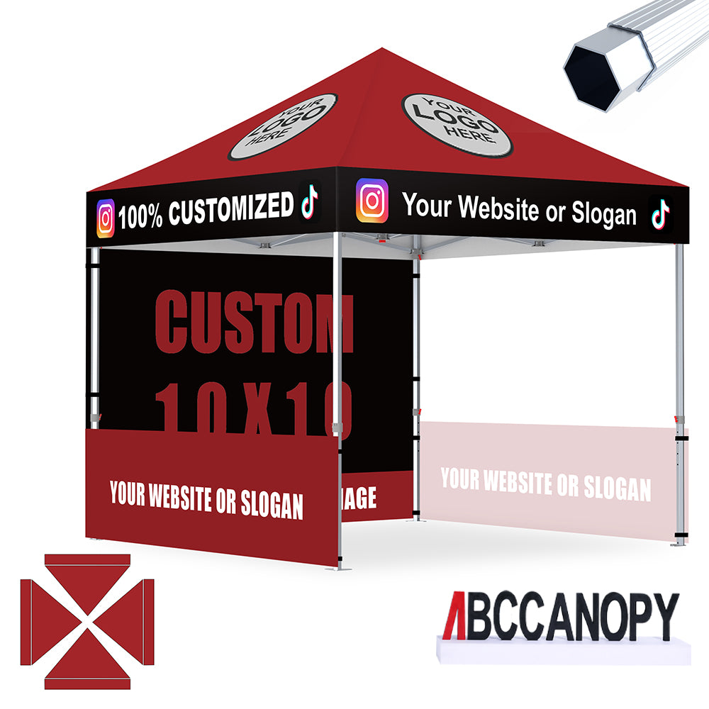 S3 BenchMark Brio™ Fort Custom Aluminum Canopy 10x10, 10x15, 10x20