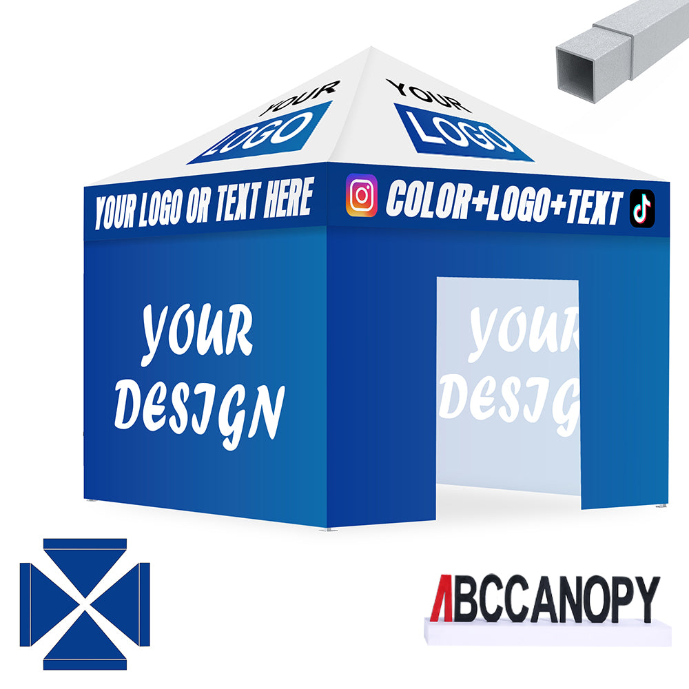 S2 Crux Start™-Core Custom Canopy Tent Square Tube 10x10, 10x15, 10x20