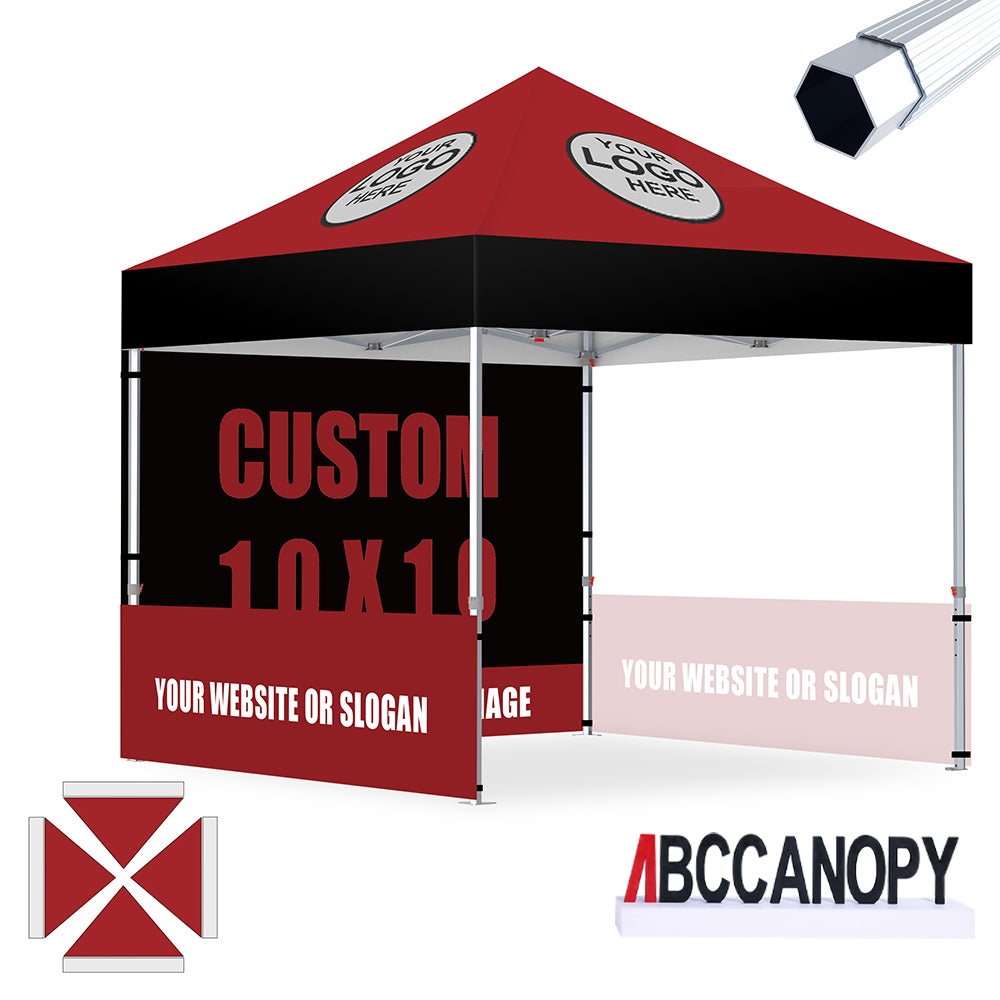 S3 BenchMark Brio™ Fort Custom Aluminum Canopy 10x10, 10x15, 10x20