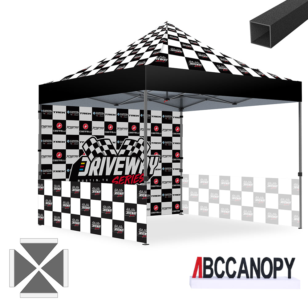 ABCCANOPY Custom Canopy Tent Pop Up Shelter (S1 Nova Base™-Lite) - 10x10, 10x15, 10x20