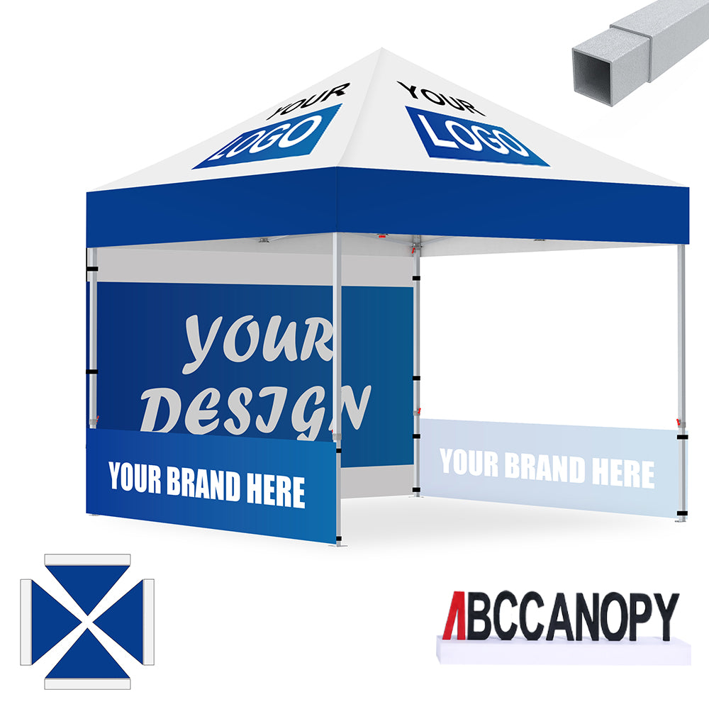 S2 Crux Start™-Core Custom Canopy Tent Square Tube 10x10, 10x15, 10x20