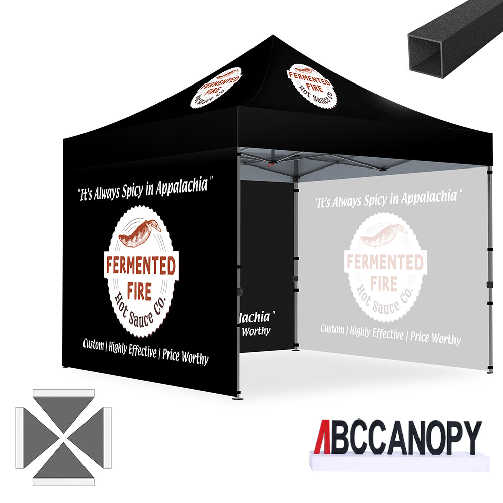 ABCCANOPY Custom Canopy Tent Pop Up Shelter (S1 Nova Base™-Lite) - 10x10, 10x15, 10x20