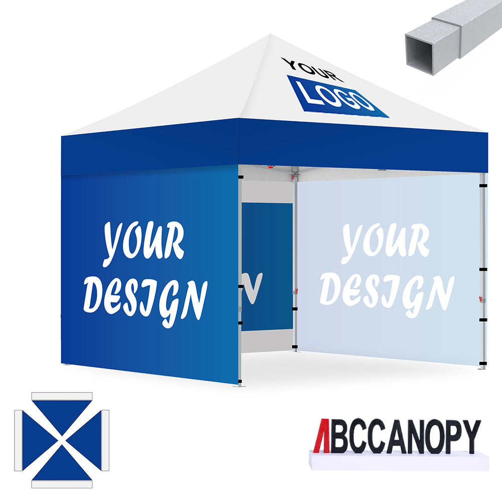 S2 Crux Start™-Core Custom Canopy Tent Square Tube 10x10, 10x15, 10x20