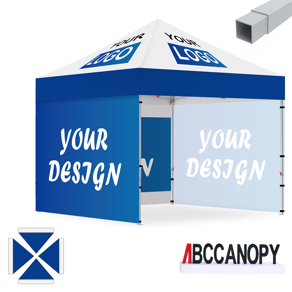 S2 Crux Start™-Core Custom Canopy Tent Square Tube 10x10, 10x15, 10x20