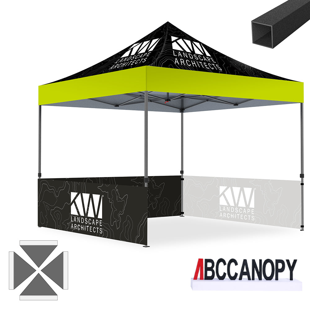 ABCCANOPY 10x10 S1/S2/S3/S4 Professional Super Duty Aluminum Custom Canopy Tent