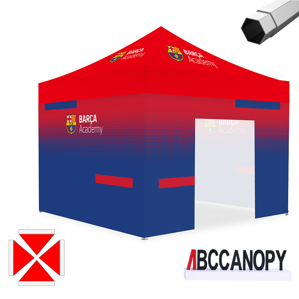 ABCCANOPY Custom Canopy Tent Heavy Duty Pop Up Shelter (S1 Nova Base™-Frame) - 8x8, 10x10, 10x15, 10x20