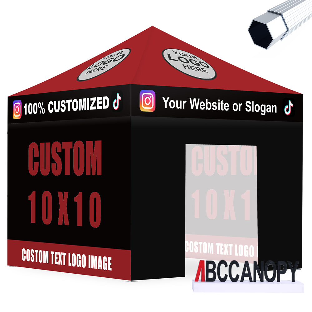 S3 BenchMark Brio™ Fort Custom Aluminum Canopy 10x10, 10x15, 10x20