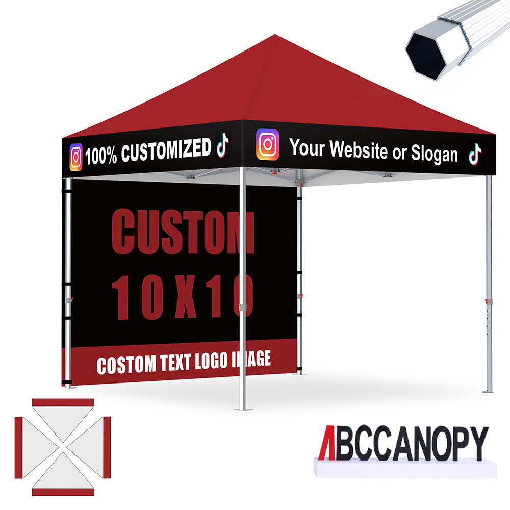 S3 BenchMark Brio™ Fort Custom Aluminum Canopy 10x10, 10x15, 10x20