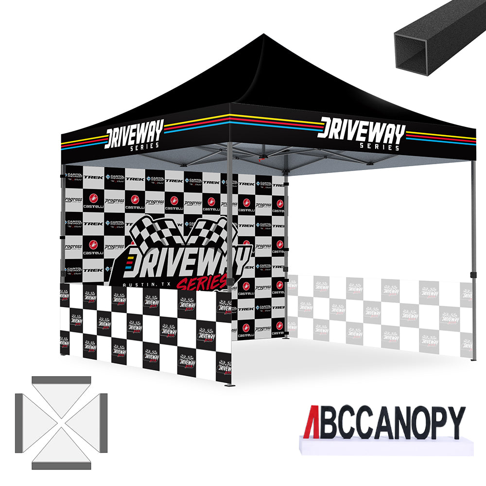 ABCCANOPY Custom Canopy Tent Pop Up Shelter (S1 Nova Base™-Lite) - 10x10, 10x15, 10x20