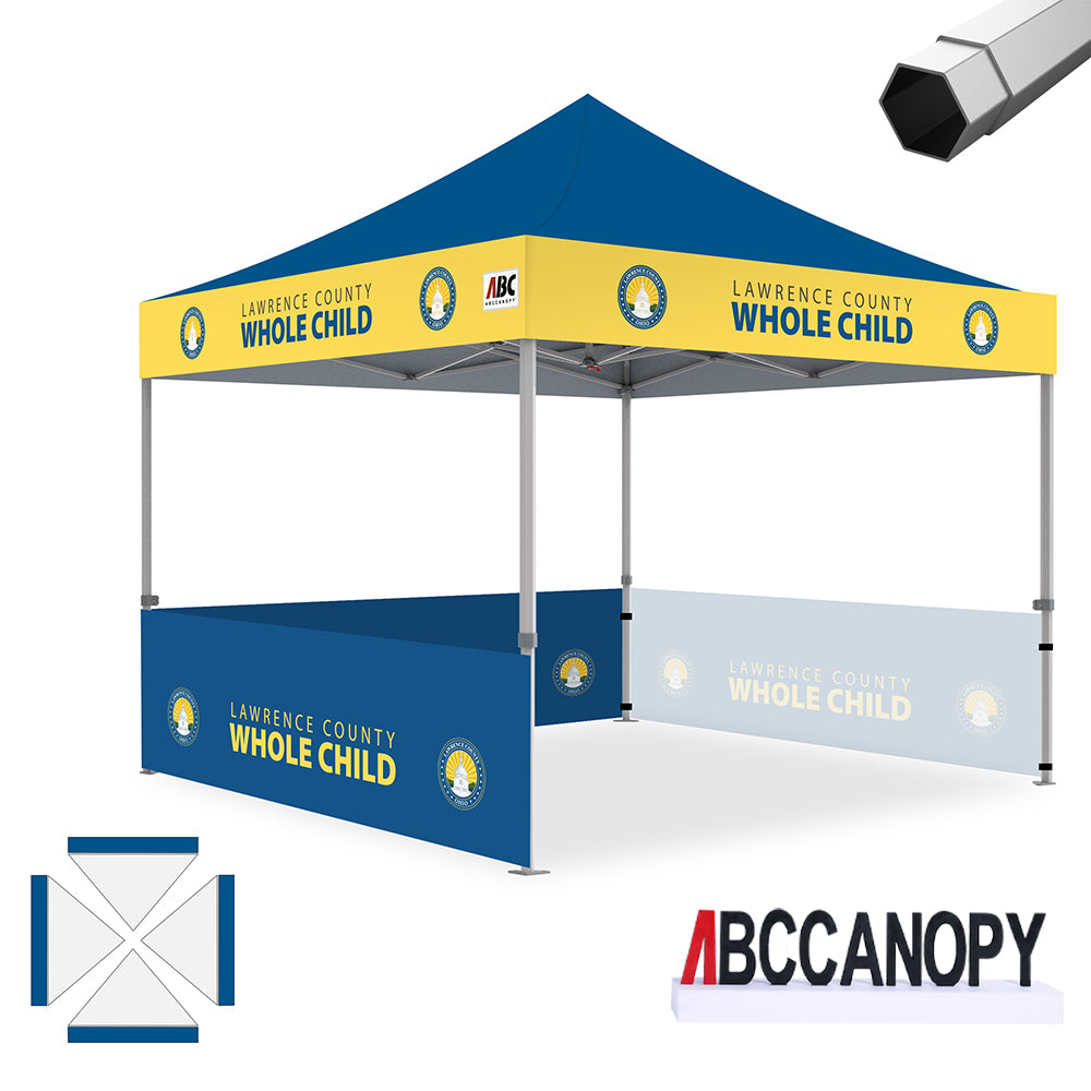 ABCCANOPY 10x10 S1/S2/S3/S4 Professional Super Duty Aluminum Custom Canopy Tent