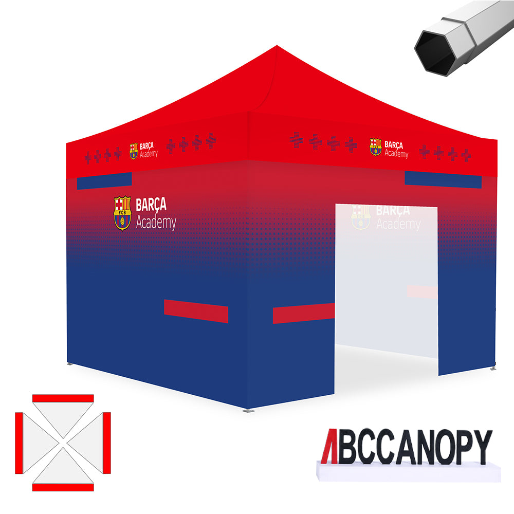 ABCCANOPY Custom Canopy Tent Heavy Duty Pop Up Shelter (S1 Nova Base™-Frame) - 8x8, 10x10, 10x15, 10x20