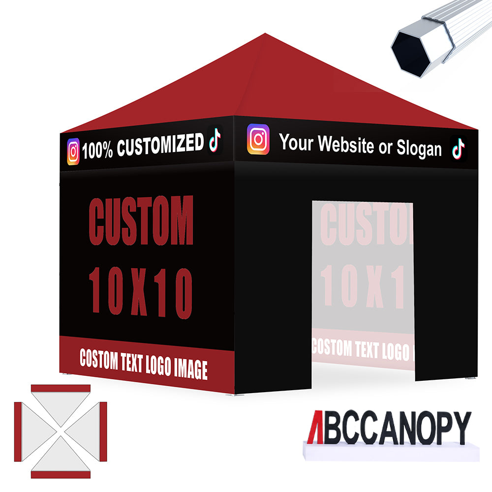 S3 BenchMark Brio™ Fort Custom Aluminum Canopy 10x10, 10x15, 10x20