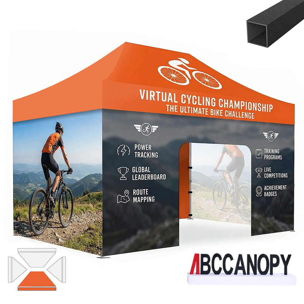ABCCANOPY Custom Canopy Tent Pop Up Shelter (S1 Nova Base™-Lite) - 10x10, 10x15, 10x20