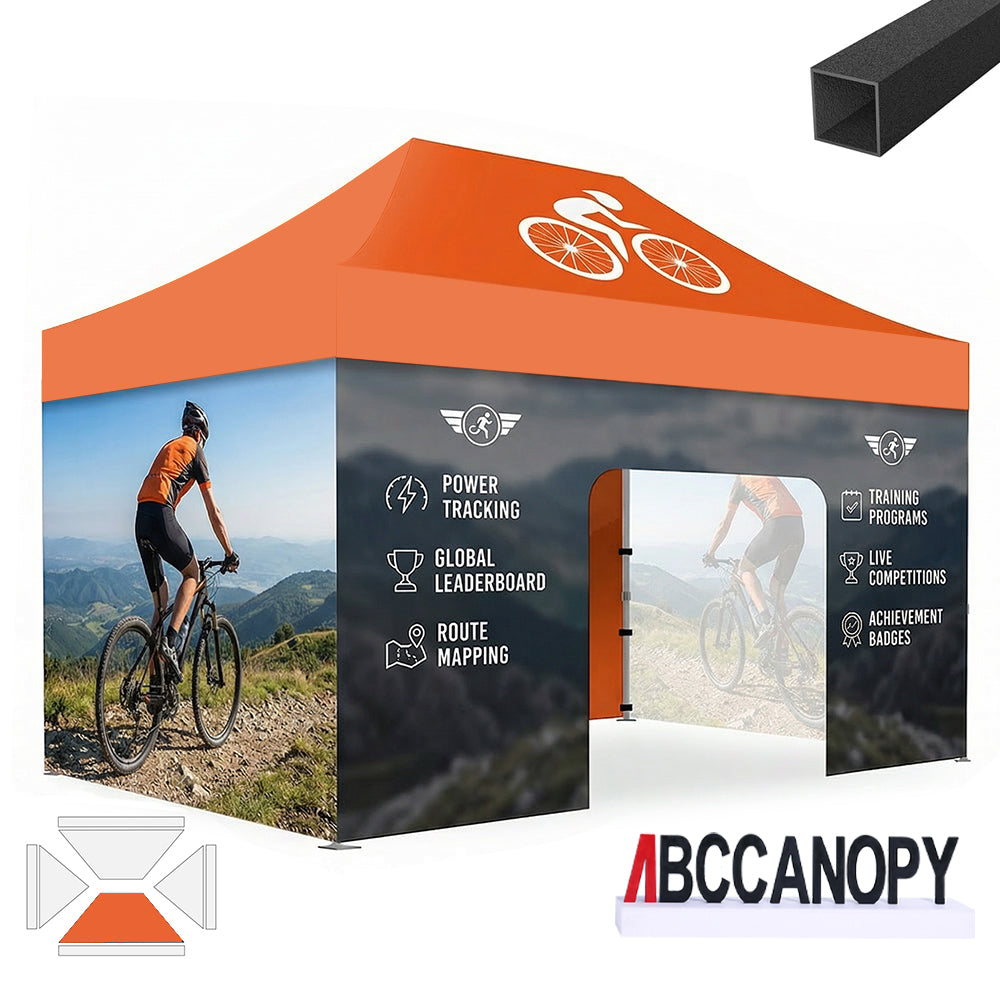 ABCCANOPY Custom Canopy Tent Pop Up Shelter (S1 Nova Base™-Lite) - 10x10, 10x15, 10x20