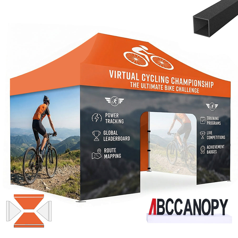 ABCCANOPY Custom Canopy Tent Pop Up Shelter (S1 Nova Base™-Lite) - 10x10, 10x15, 10x20