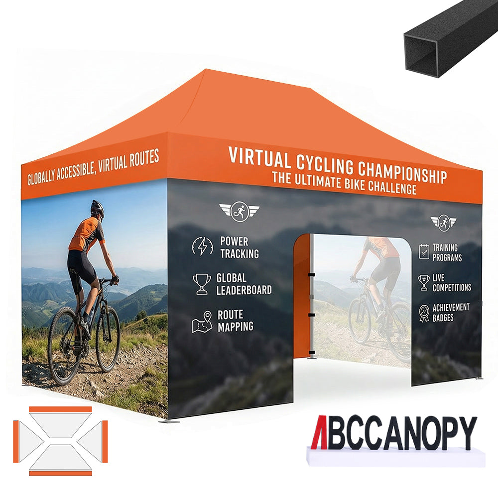 ABCCANOPY Custom Canopy Tent Pop Up Shelter (S1 Nova Base™-Lite) - 10x10, 10x15, 10x20