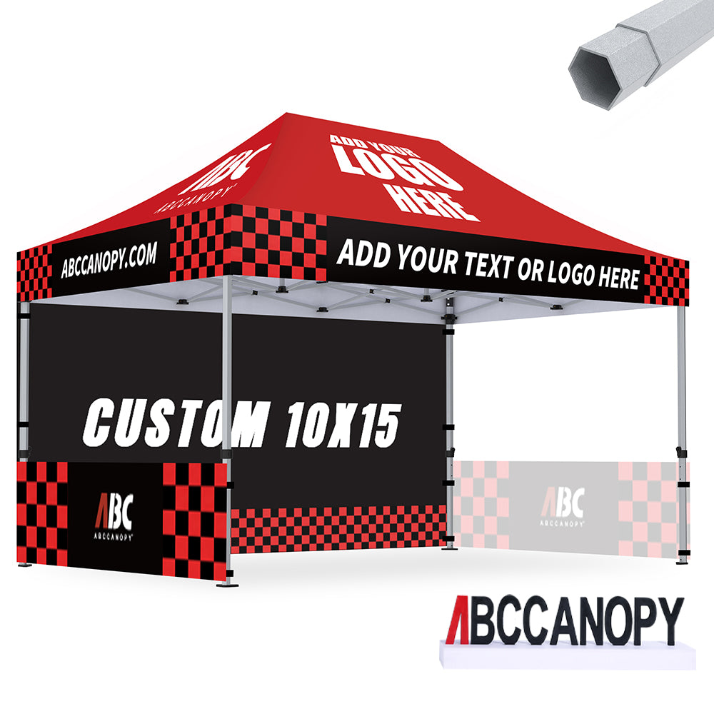 S3 BenchMark Brio™ Shield Custom Aluminum Canopy 10x10, 10x15, 10x20