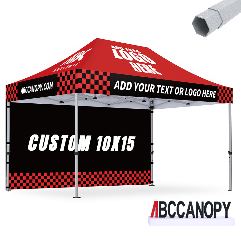 S3 BenchMark Brio™ Shield Custom Aluminum Canopy 10x10, 10x15, 10x20