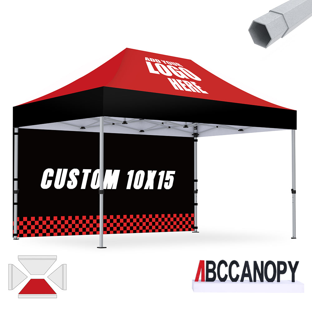S3 BenchMark Brio™ Shield Custom Aluminum Canopy 10x10, 10x15, 10x20