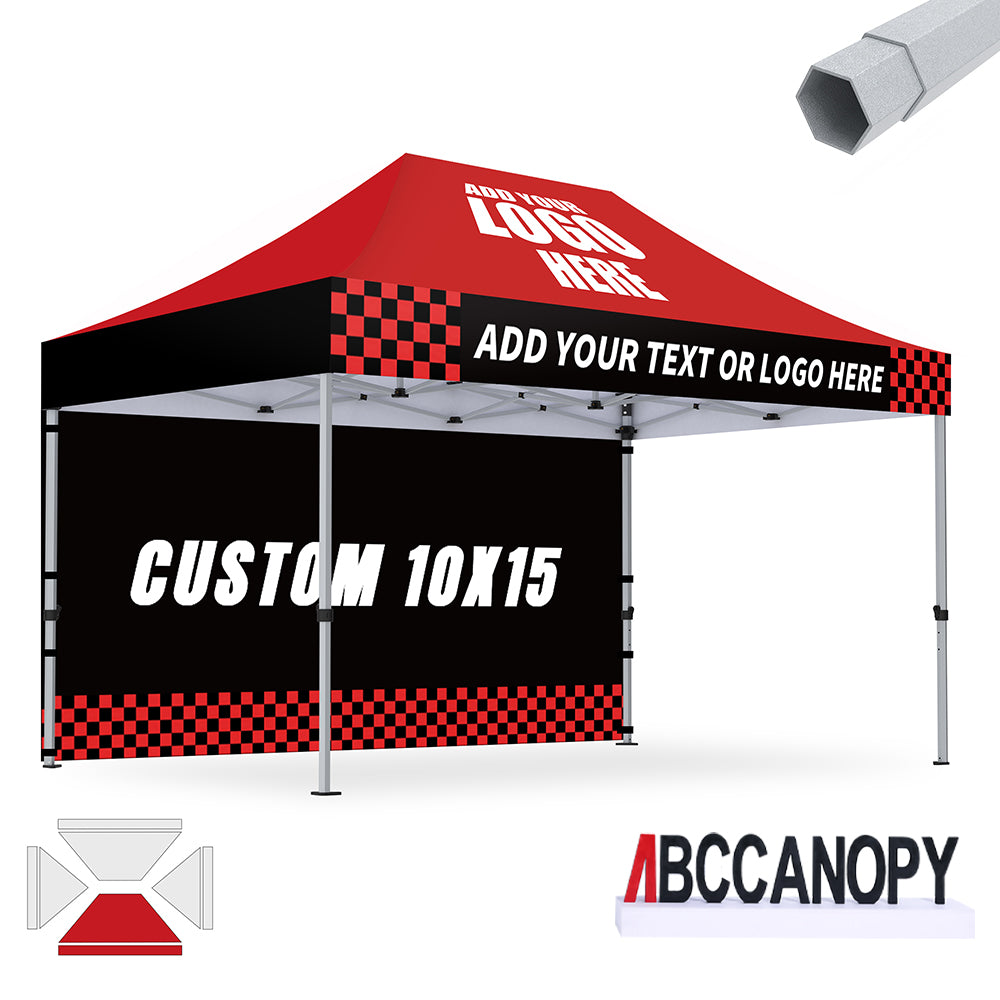 S3 BenchMark Brio™ Shield Custom Aluminum Canopy 10x10, 10x15, 10x20