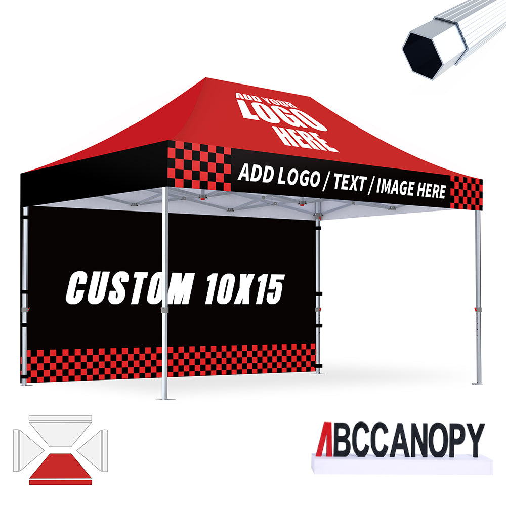 S3 BenchMark Brio™ Fort Custom Aluminum Canopy 10x10, 10x15, 10x20