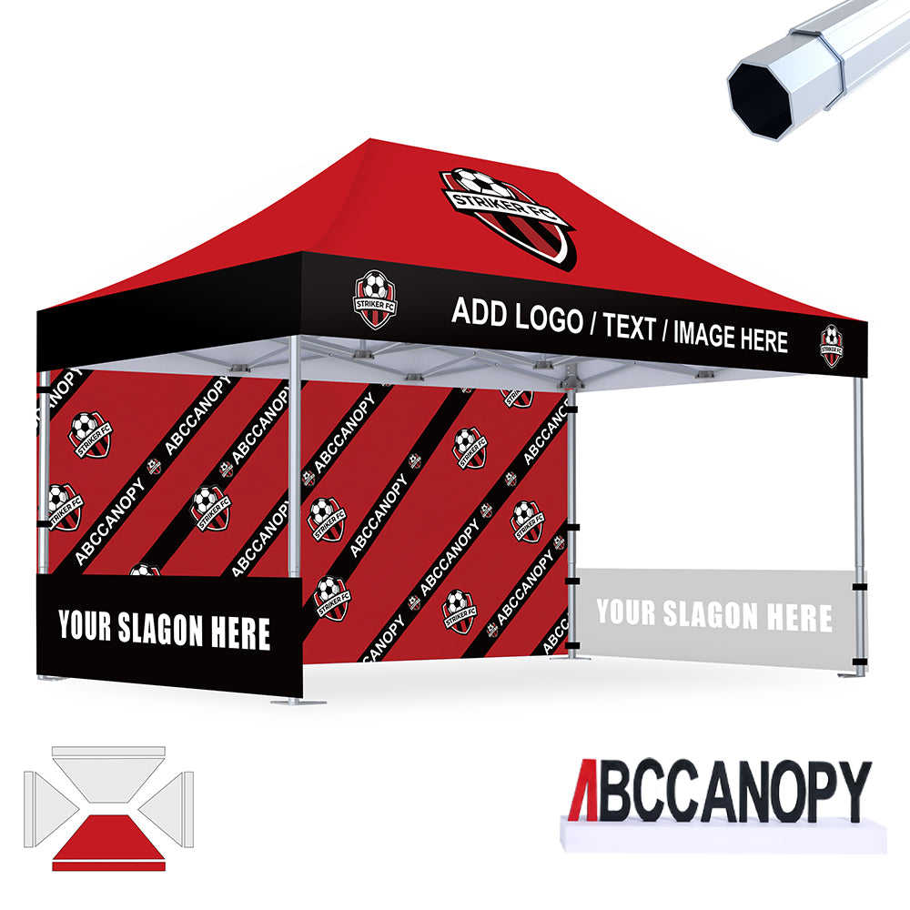 ABCCANOPY 10x15 S1/S2/S3/S4 Professional Custom Canopy Tent