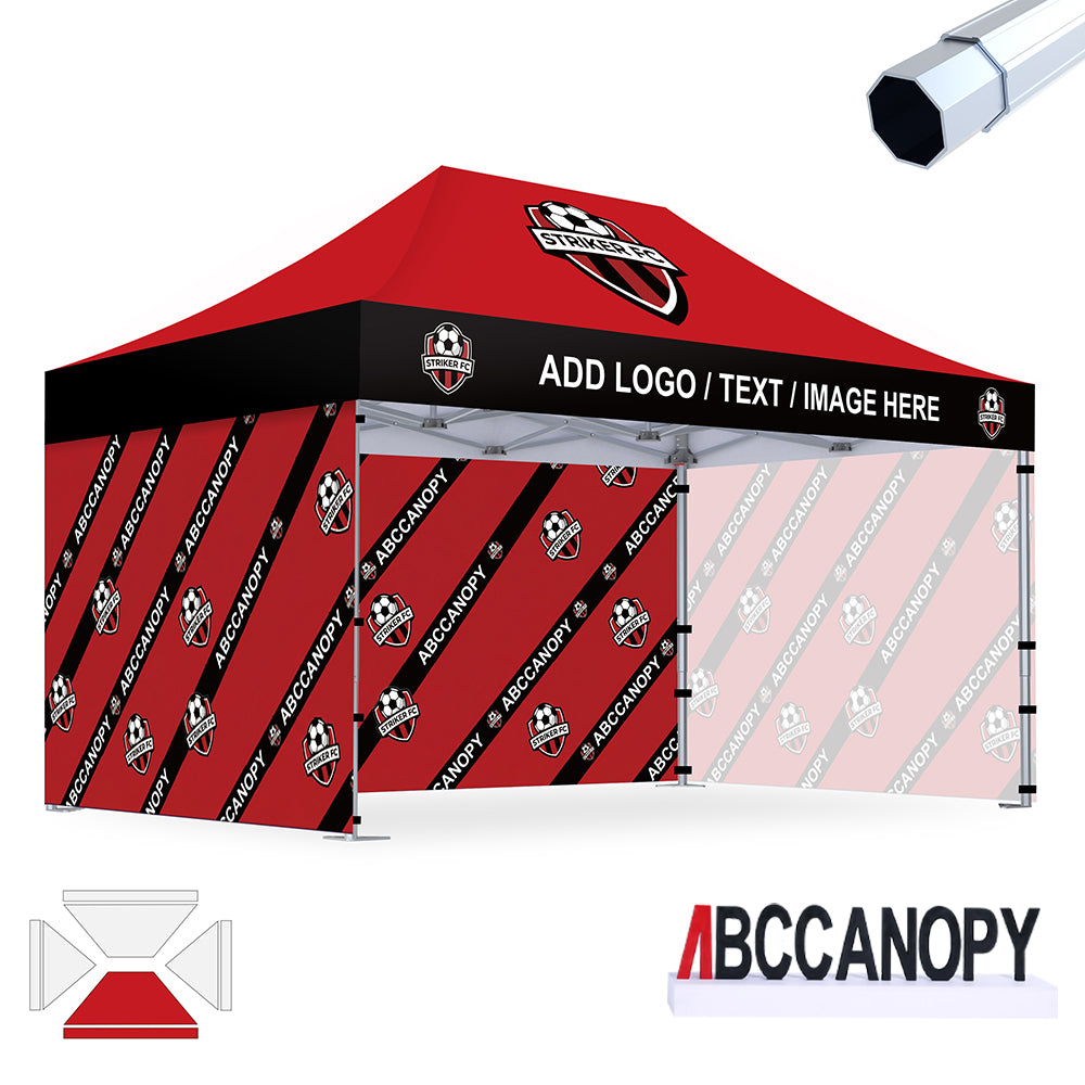 ABCCANOPY 10x15 S1/S2/S3/S4 Professional Custom Canopy Tent