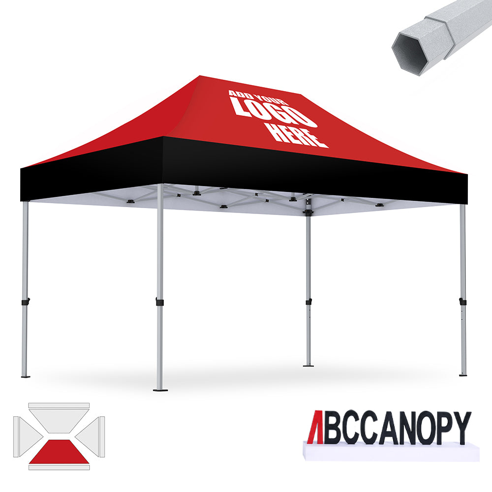 S3 BenchMark Brio™ Shield Custom Aluminum Canopy 10x10, 10x15, 10x20