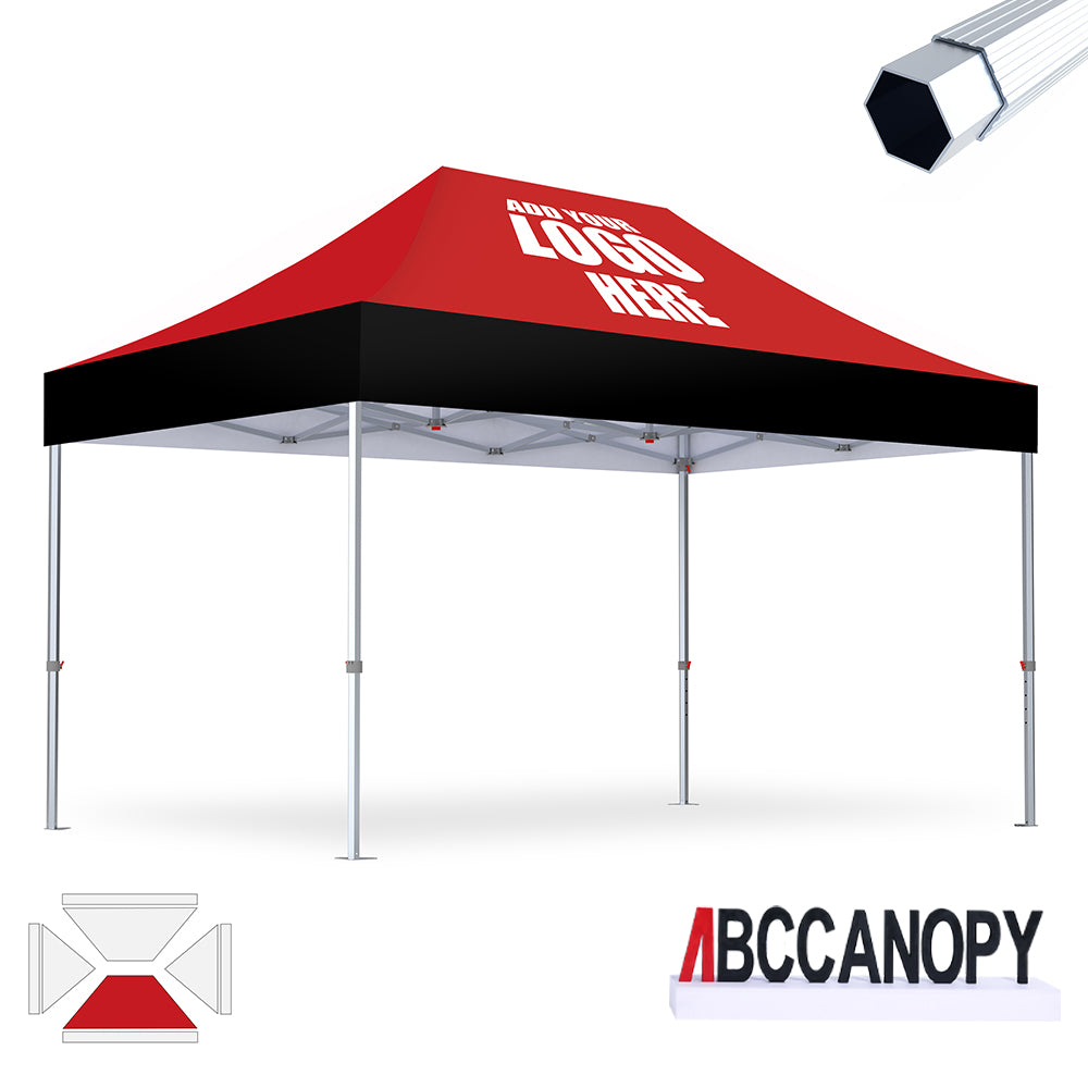 S3 BenchMark Brio™ Fort Custom Aluminum Canopy 10x10, 10x15, 10x20