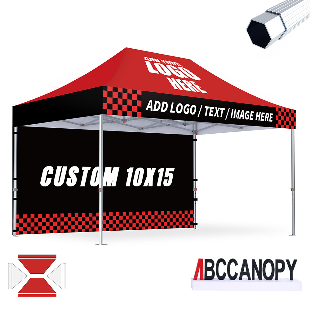 S3 BenchMark Brio™ Fort Custom Aluminum Canopy 10x10, 10x15, 10x20