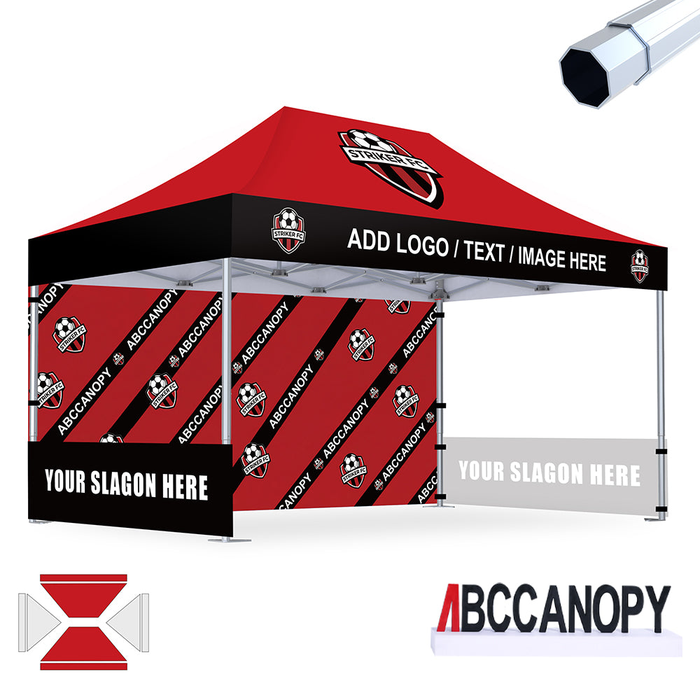 ABCCANOPY 10x15 S1/S2/S3/S4 Professional Custom Canopy Tent
