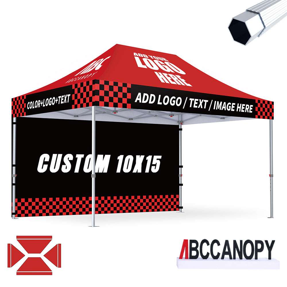 S3 BenchMark Brio™ Fort Custom Aluminum Canopy 10x10, 10x15, 10x20