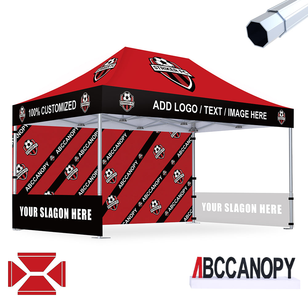 ABCCANOPY 10x15 S1/S2/S3/S4 Professional Custom Canopy Tent